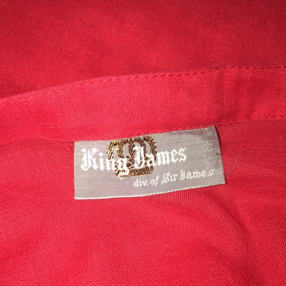 VINTAGE RUFFLE TOP - Picture 5 of 7